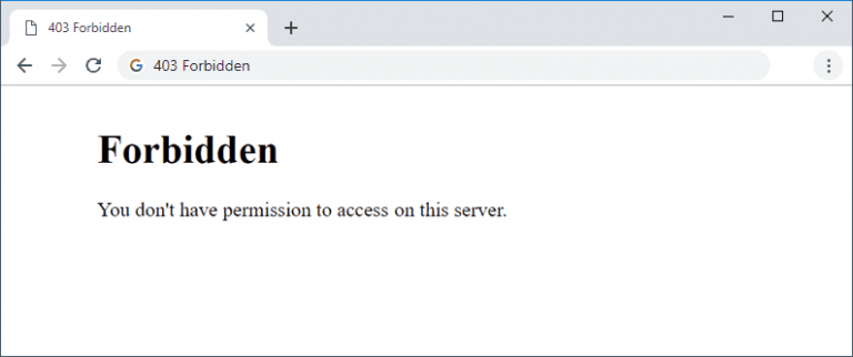 What is the 403 Forbidden Error & How to Fix It - Web Opter